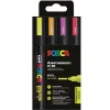 Posca PC-5M 4-pak Neon (1,8-2,5 mm)