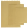 24 poser af papir, 3 størrelser × 8 stk. – naturfarvede