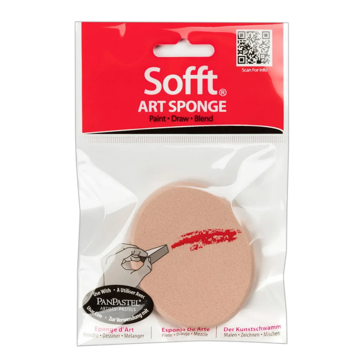PP Sofft Sponge oval 1-p