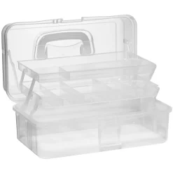 Praktisk opbevaringsæske af plast – 31×17×14 cm