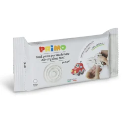 Primo lufttørrende ler, hvid 500 g