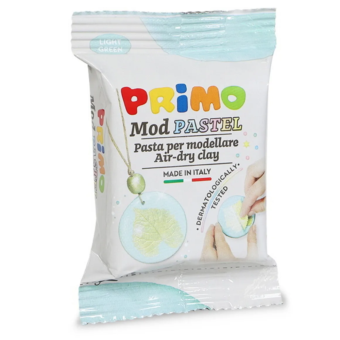 Primo lufttørrende ler, pastelgrøn 250 g