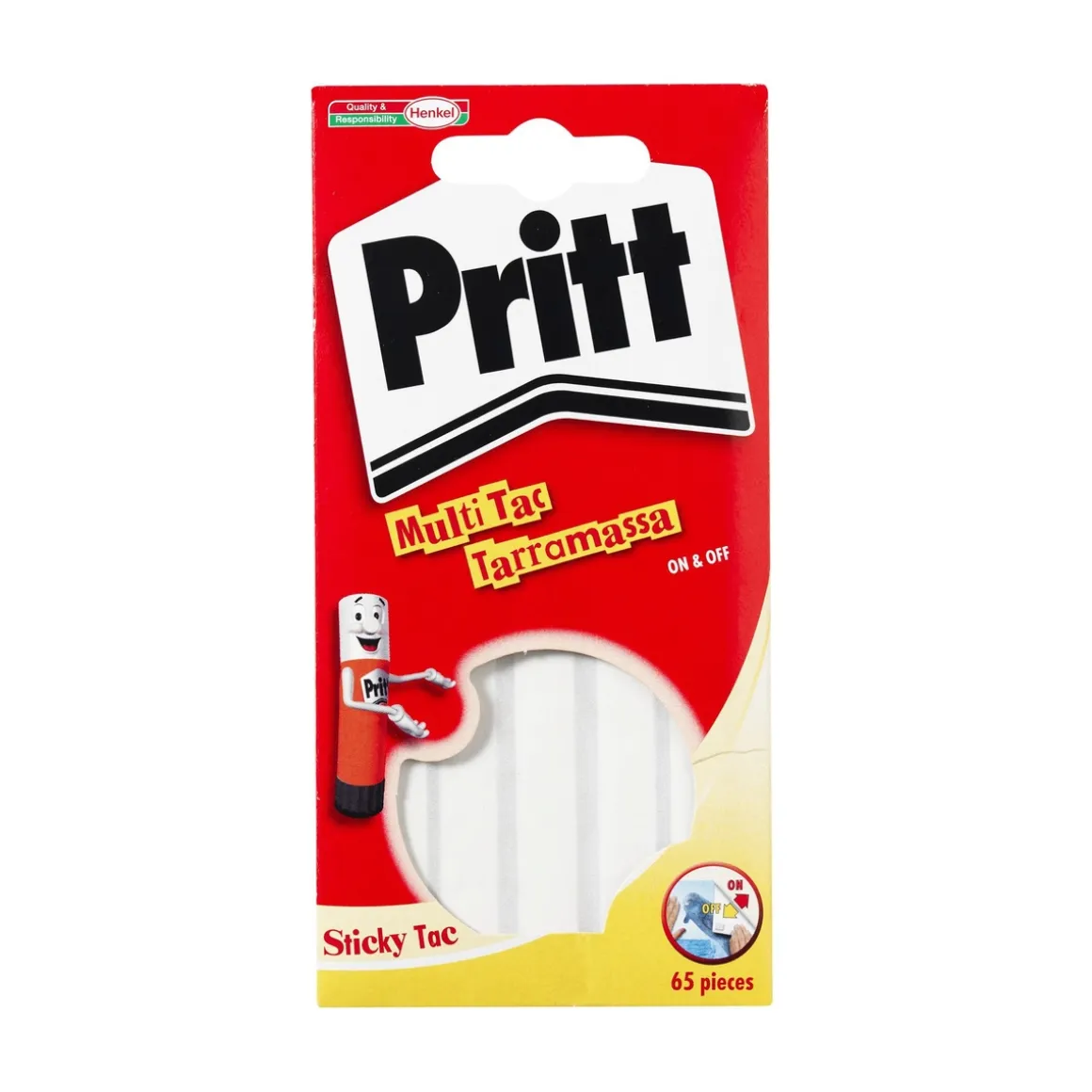 Pritt hæftemasse 65 stykker