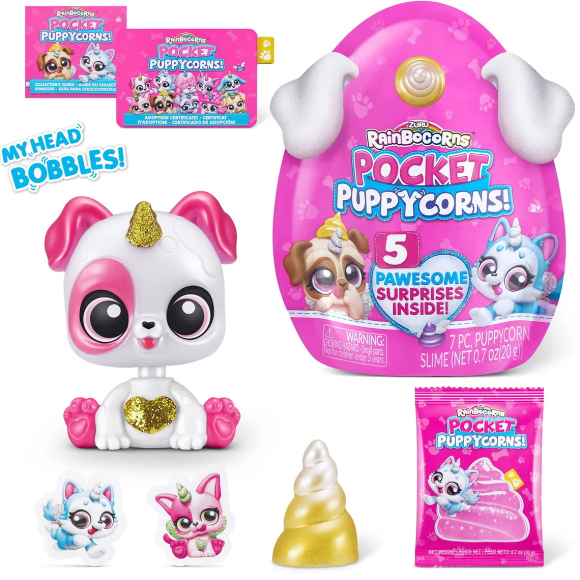 Rainbocorns Pocket Puppycorn Surprise S1 – 12 søde hvalpe til samlingen
