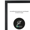 Ramme 2E Sort 30x30 cm
