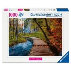 Ravensburger puslespil – Autumn Path, en efterårstur i skoven. 1000 brikker, 70x50 cm.