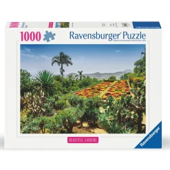 Ravensburger puslespil – Beautiful Gardens Madeira. 1000 brikker, 70x50 cm.