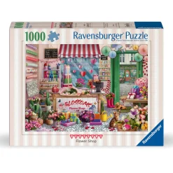 Ravensburger puslespil – Blossoms Flower. 1000 brikker, 70x50 cm.