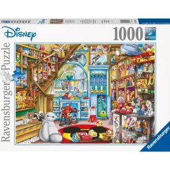 Ravensburger puslespil – Disney Multiprop, 1000 brikker, 70×50 cm.