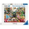 Ravensburger puslespil – Disney All Aboard For Christmas. 1000 brikker, 70x50 cm.