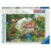 Ravensburger puslespil – Flower Hill Lane. 1000 brikker, 70x50 cm.
