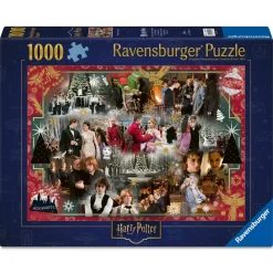 Ravensburger puslespil Harry Potter – Holidays at Hogwarts, 1000 brikker, 70×50 cm