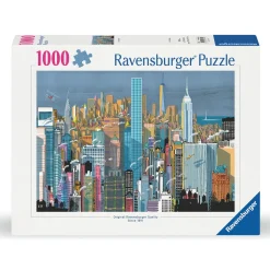 Ravensburger puslespil – I Am New York. 1000 brikker, 70x50 cm.