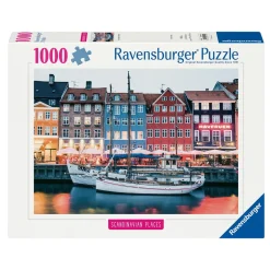Ravensburger Puslespil – København. 1000 brikker, 70x50 cm.