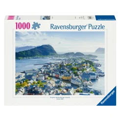Ravensburger Puslespil – Ålesund. 1000 brikker, 70x50 cm.