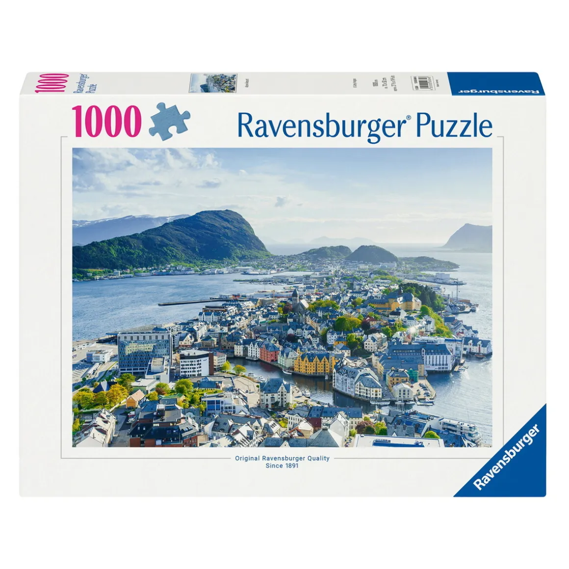 Ravensburger Puslespil – Ålesund. 1000 brikker, 70x50 cm.