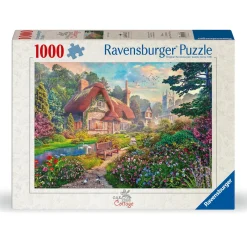 Ravensburger puslespil – Oak Tree Cottage. 1000 brikker, 70x50 cm.