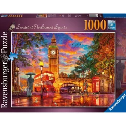 Ravensburger puslespil – Parliament Square, 1000 brikker, 70×50 cm.