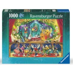 Ravensburger puslespil – Snow White and the 7 Gnomes. 1000 brikker, 70x50 cm.