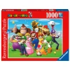 Ravensburger puslespil – Super Mario med venner fra Nintendos skønne verden. 1000 brikker, 70x50 cm.
