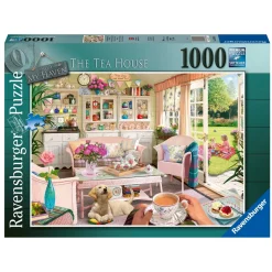Ravensburger puslespil – The Tea House, 1000 brikker, 70×50 cm.
