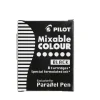 Refill Parallel Pen sort 6 stk