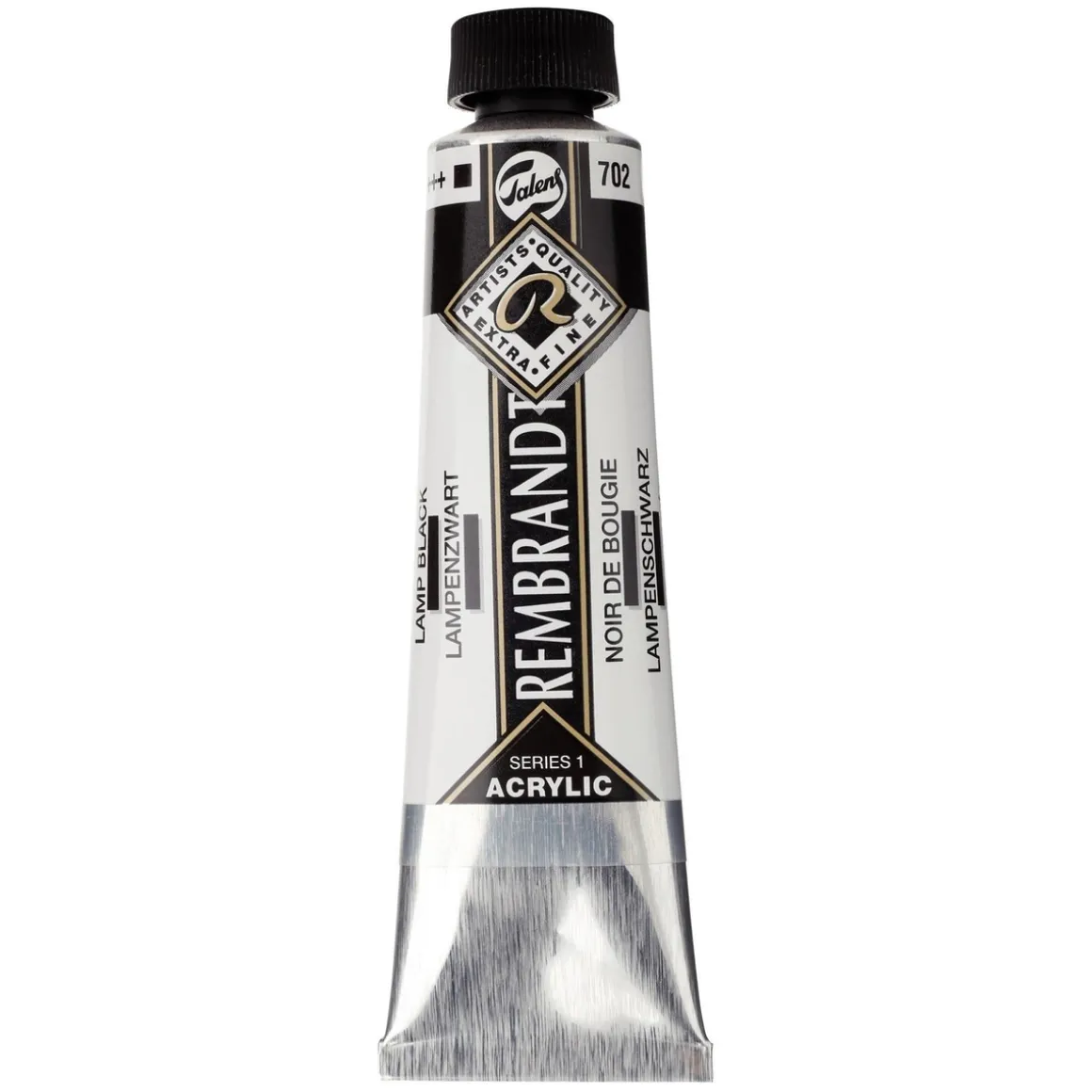 Rembrandt akrylfarve 40 ml Lamp Black - 702