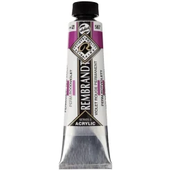 Rembrandt akrylfarve 40 ml Permanent Red Violet - 567