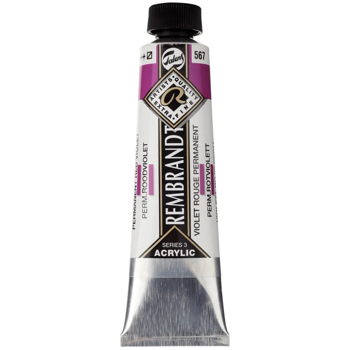 Rembrandt akrylfarve 40 ml Permanent Red Violet - 567