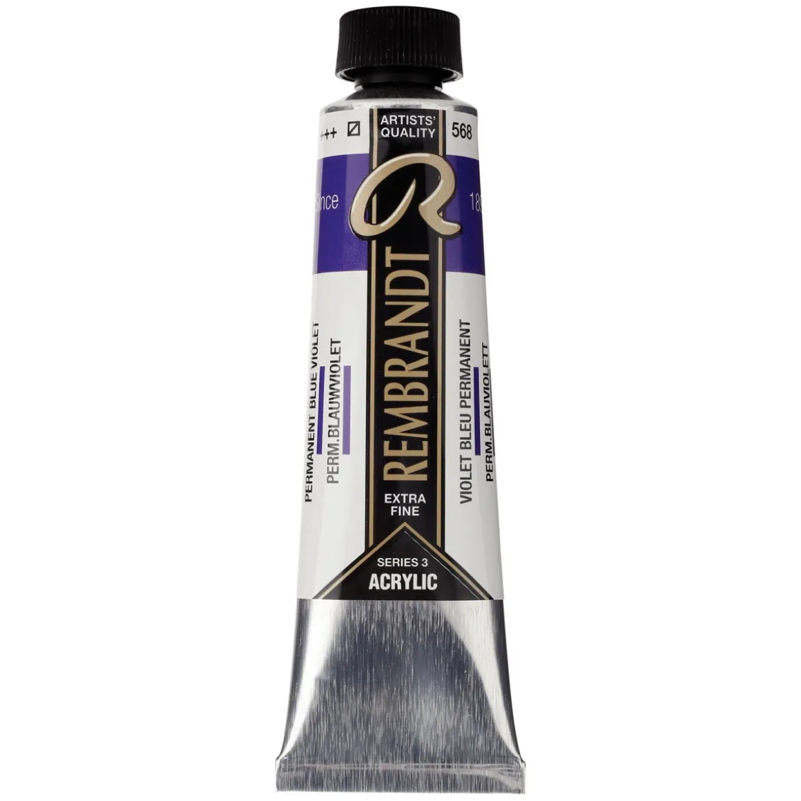Rembrandt akrylfarve 40 ml Permanent Blue Violet - 568