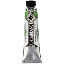 Rembrandt akrylfarve 40 ml Permanent Green Light - 618