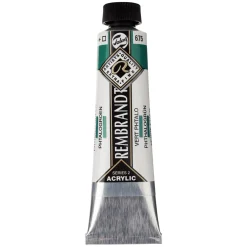 Rembrandt akrylfarve 40 ml Phthalo Green - 675