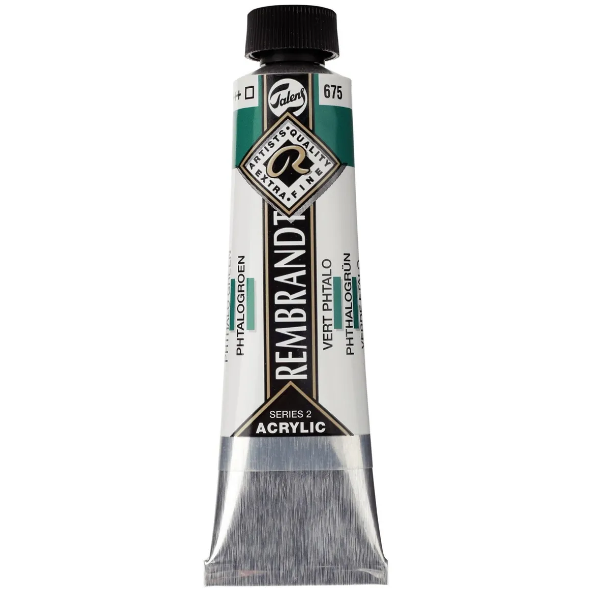 Rembrandt akrylfarve 40 ml Phthalo Green - 675