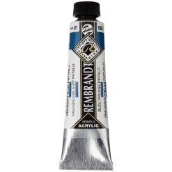 Rembrandt akrylfarve 40 ml Prussian Blue Phthalo - 566