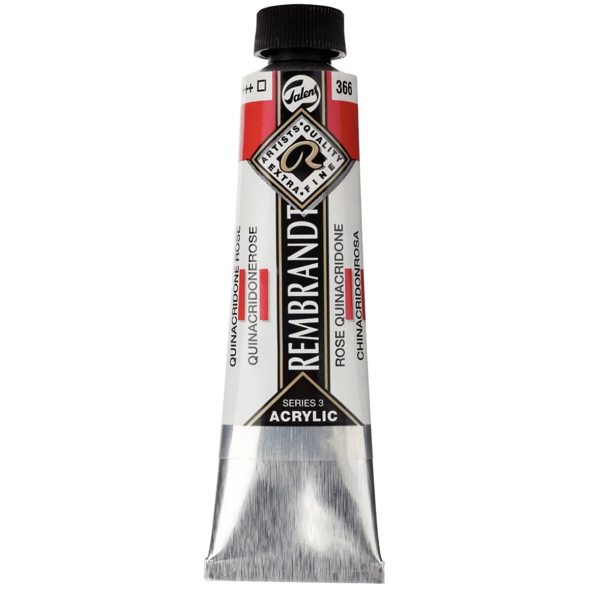 Rembrandt akrylfarve 40 ml Quinacridone Rose - 366