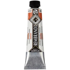 Rembrandt akrylfarve 40 ml Transparent Oxide Yellow - 265