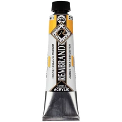 Rembrandt akrylfarve 40 ml Transparent Yellow Medium - 272