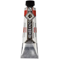 Rembrandt akrylfarve 40 ml Transparent Oxide Orange - 273
