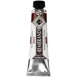 Rembrandt akrylfarve 40 ml Transparent Oxide Red - 378