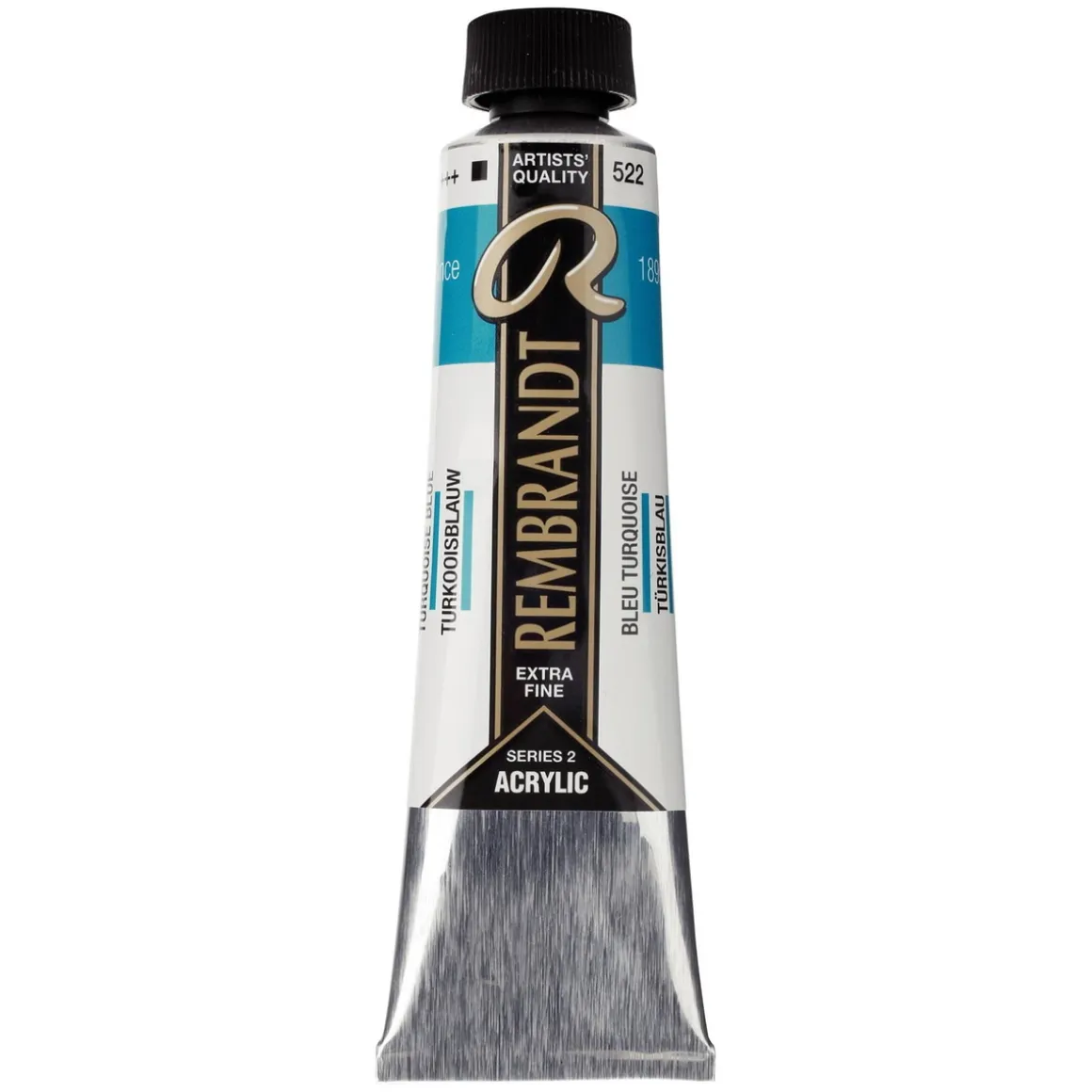 Rembrandt akrylfarve 40 ml Turquoise Blue - 522