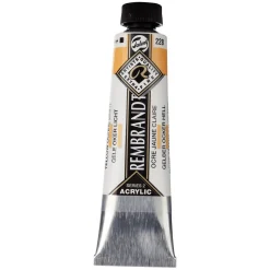 Rembrandt akrylfarve 40 ml Yellow Ochre Light - 228