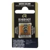 Rembrandt akvarelfarve half pan – Transparent Oxide Yellow 265