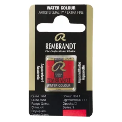 Rembrandt akvarelfarve half pan – Quinacridone 364