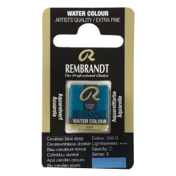 Rembrandt akvarelfarve half pan – Permanent Red Violet 567