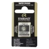Rembrandt akvarelfarve half pan – Ivory Black 701