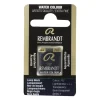 Rembrandt akvarelfarve half pan – Lamp Black 702