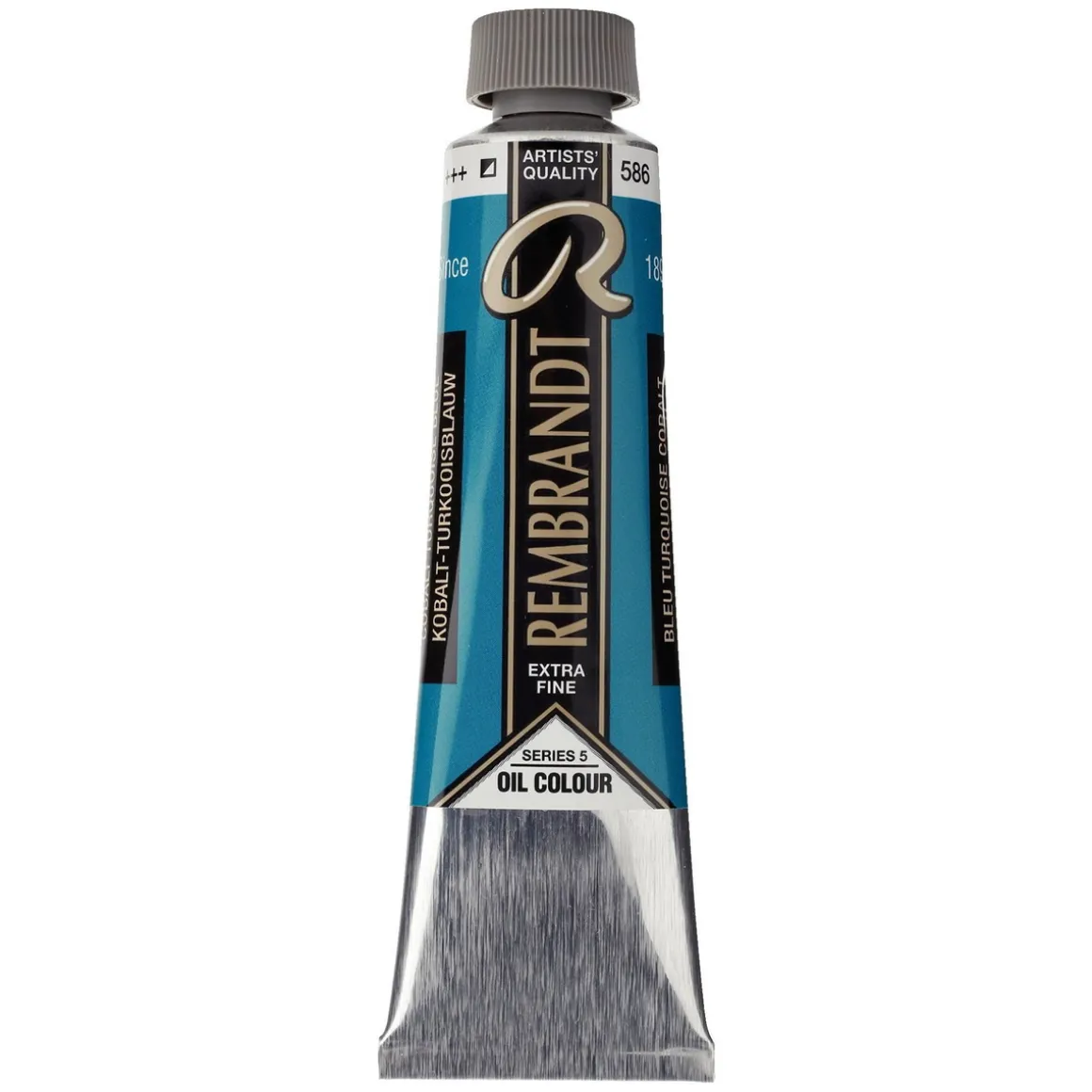 Rembrandt oliefarve 40 ml Cobalt Turquoise Blue - 586