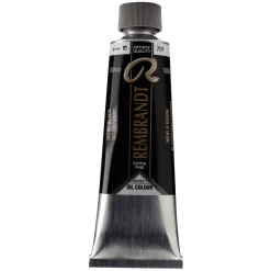 Rembrandt oliefarve 150 ml Ivory Black 701