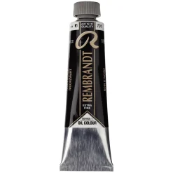 Rembrandt oliefarve 40 ml Ivory Black - 701