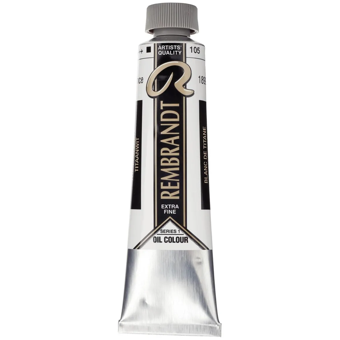 Rembrandt oliefarve 40 ml Titanium White (Safflower Oil) - 105